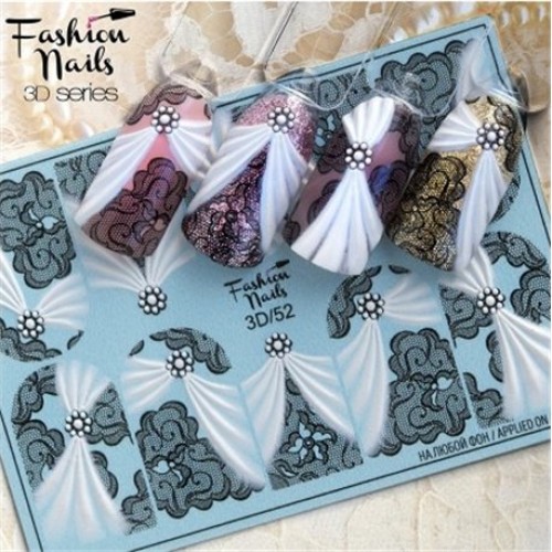 FASHION NAILS 3D SLIDER 52